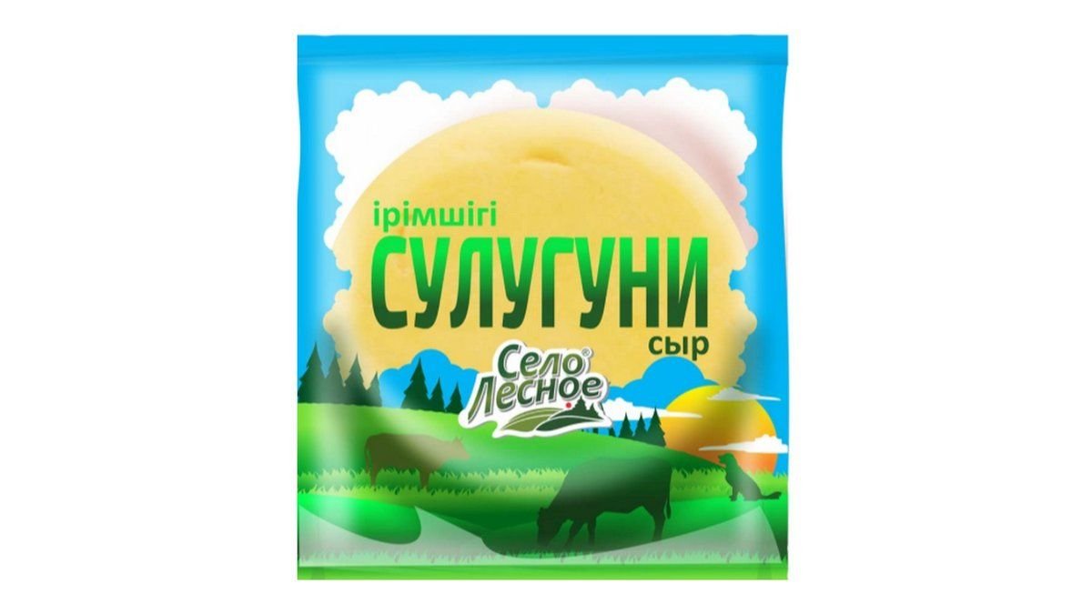 Сыр СЕЛО ЛЕСНОЕ сулугуни 45% 250г м/у