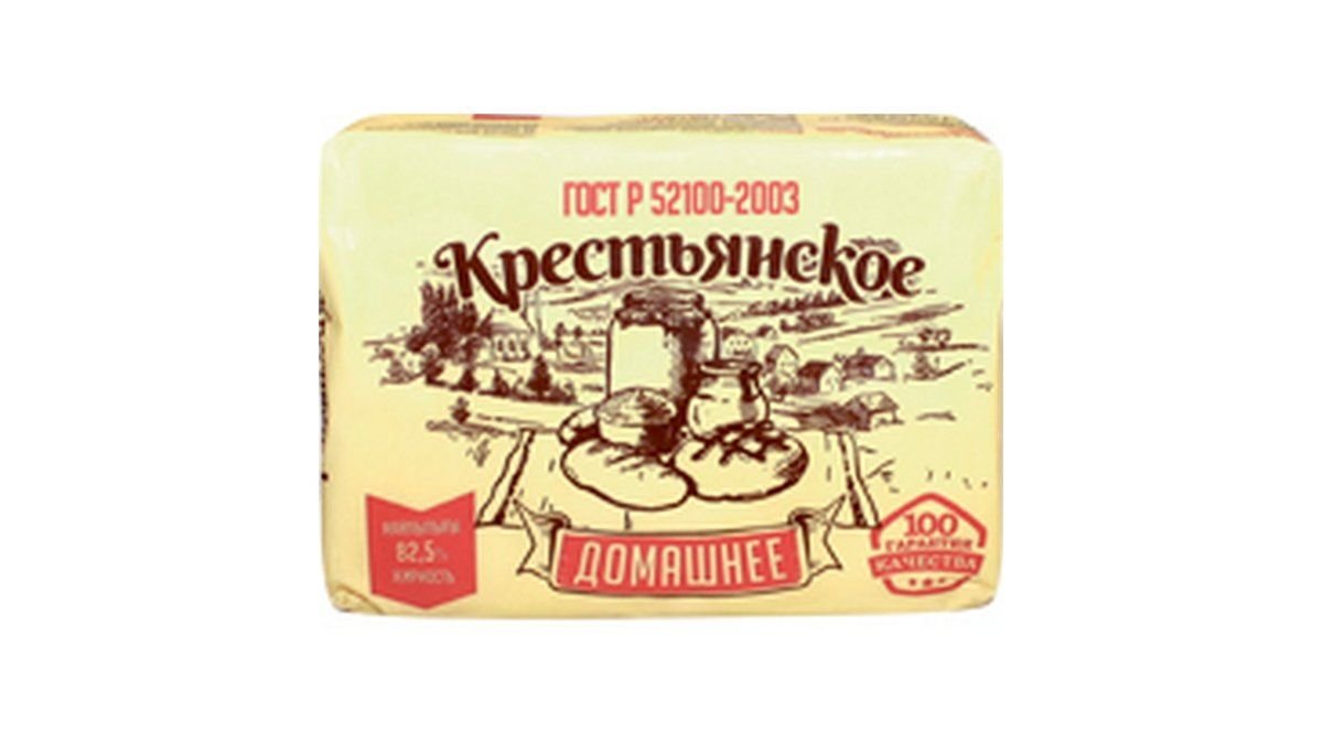 Спред Маслодел крестьянское домашнее 82,5% 180 г