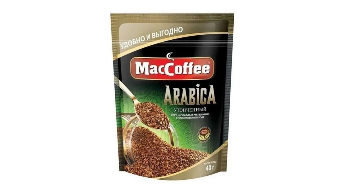 Кофе MacCoffee Arabica растворимый 40 г