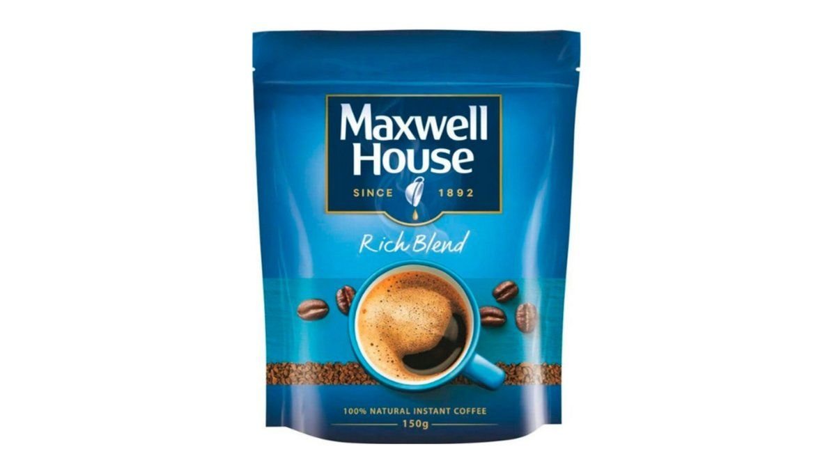 Кофе Maxwell House растворимый 150г м/у