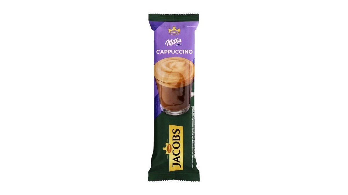 Jacobs 3в1, кофе jacobs 18 гр., cappuccino milka, шт.