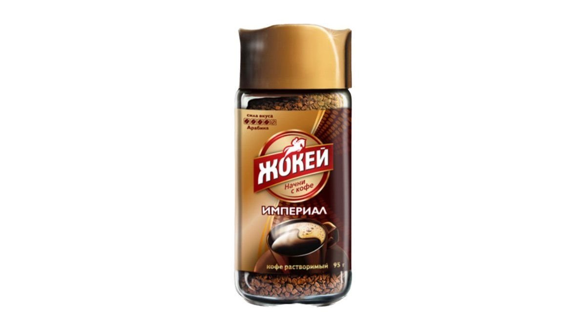 Жокей, кофе жокей 95 гр., растворимый империал , шт.