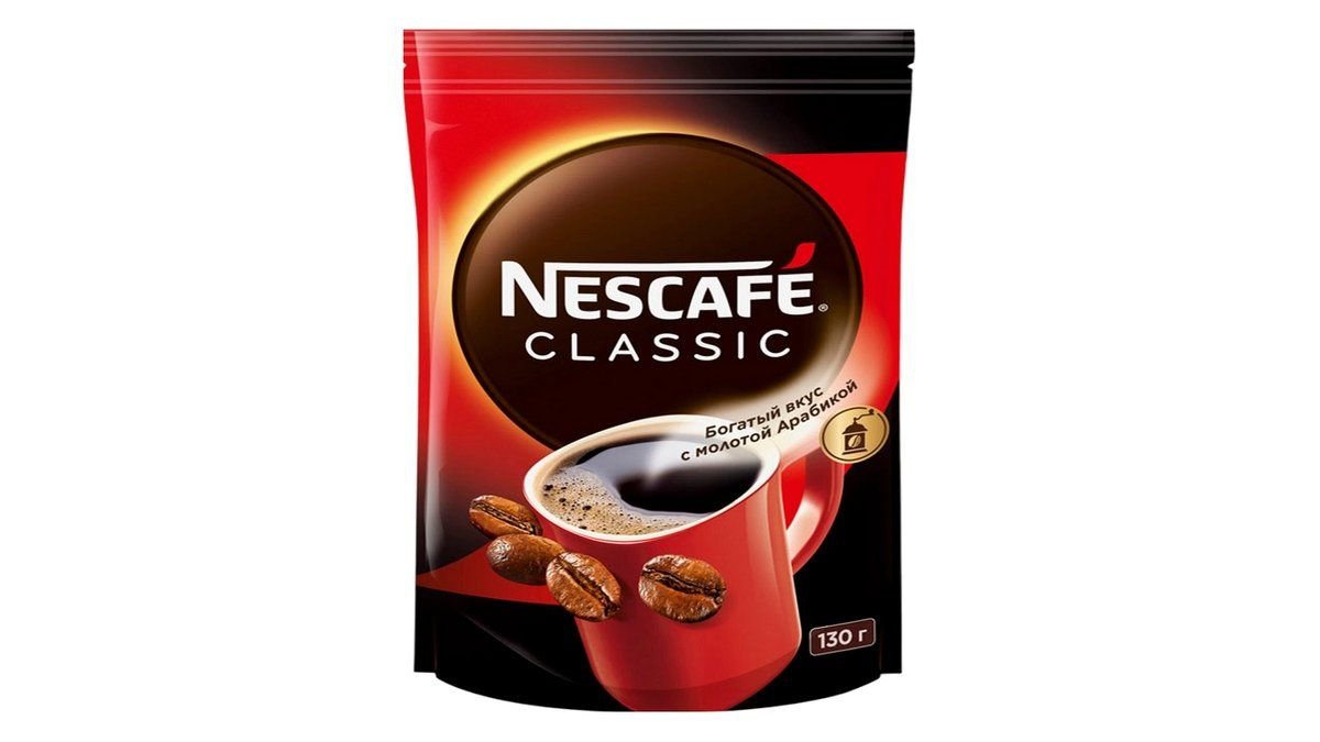 Кофе Nescafe Classic растворимый 130 г