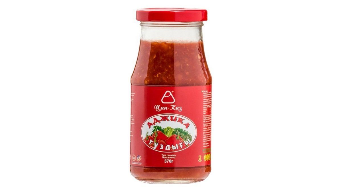 Цин-каз, соус цин-каз 370 гр., аджика ст/б, шт.