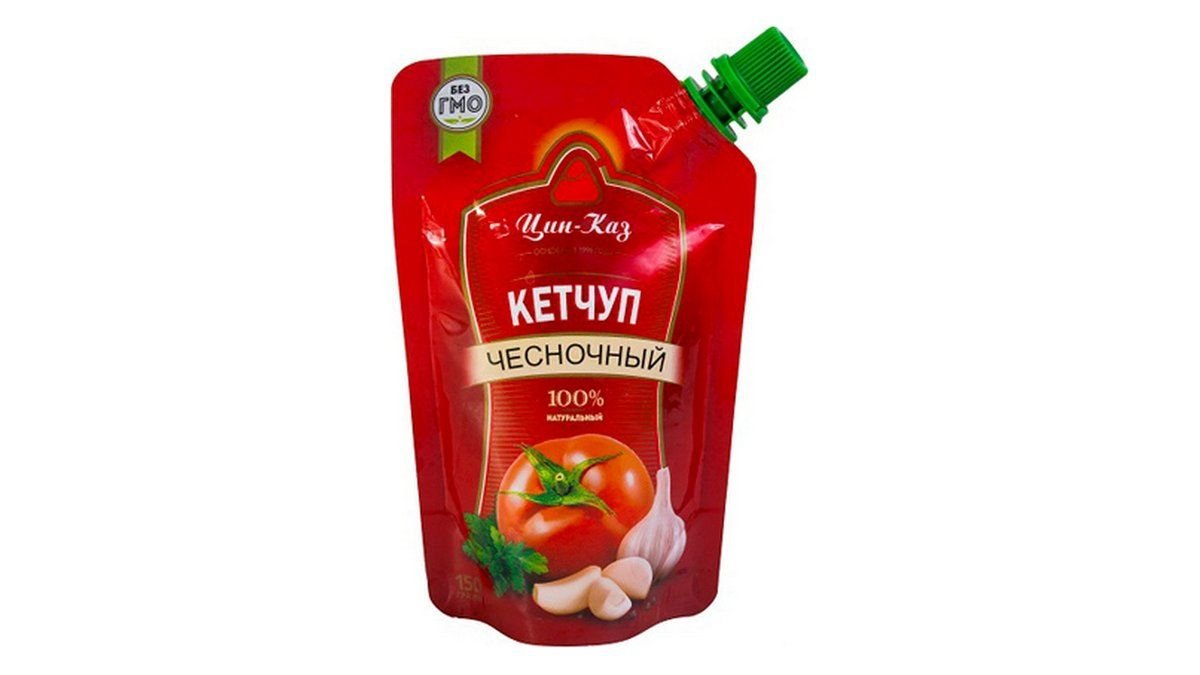 Кетчуп Цин-Каз чесночный 250 г