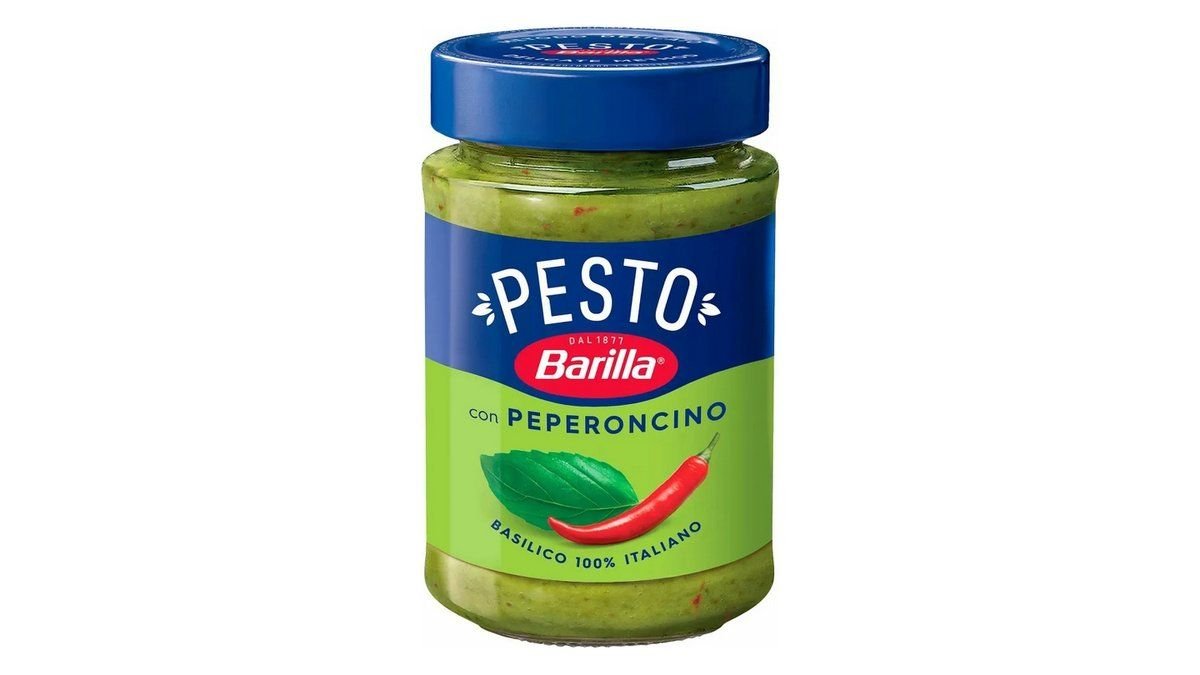 Barilla, соус barilla 195 гр., песто с перцем, шт.