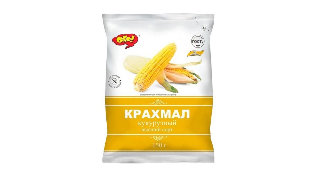Крахмал ого 150гр кукурузный