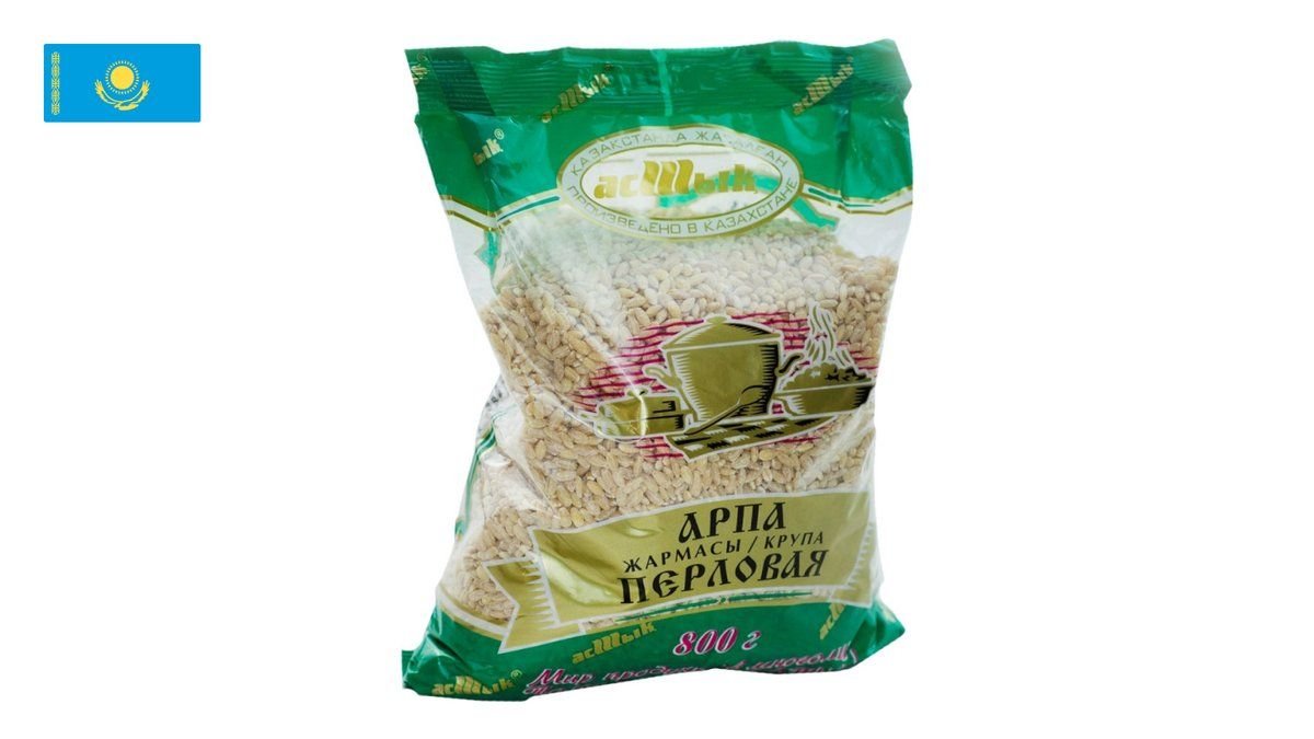 Астык, крупа астык 800 гр., перловая, шт.