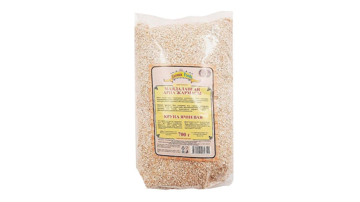 Eurasia foods, крупа eurasia foods 700 гр., ячневая, шт.