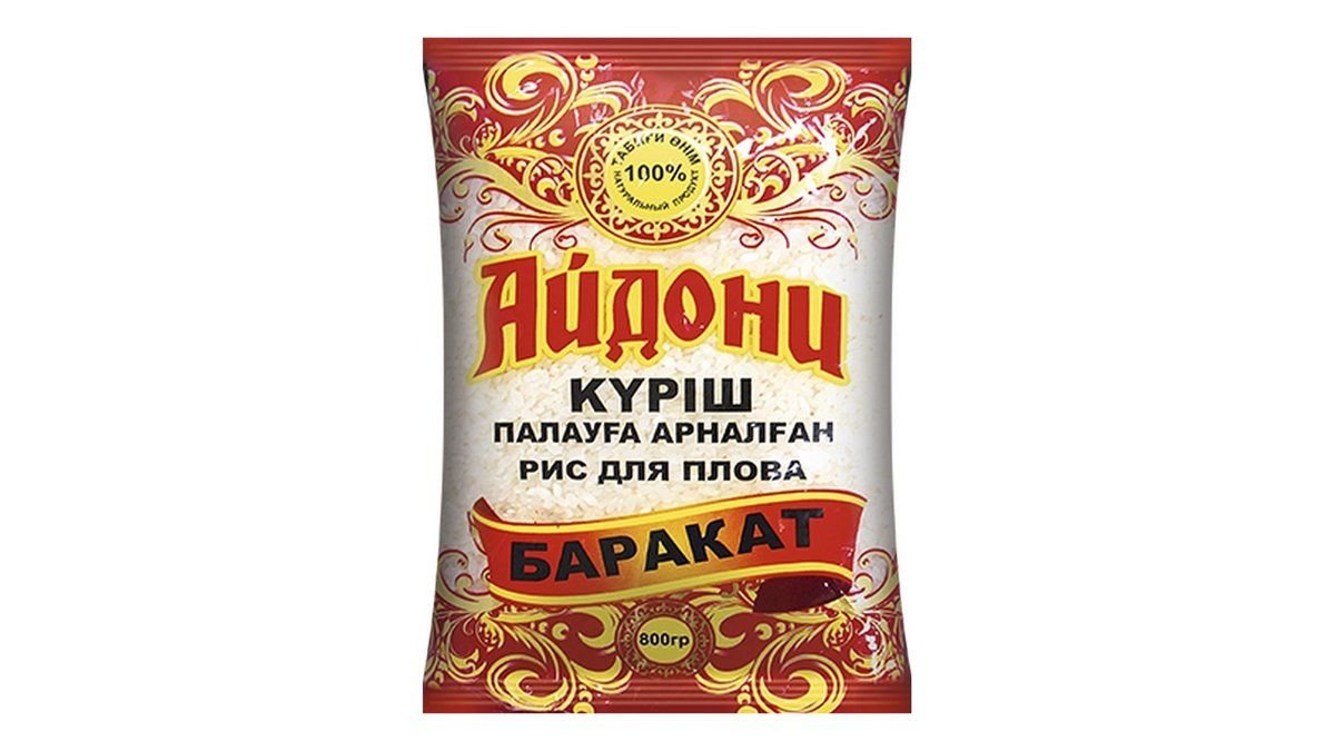 Айдони, рис баракат айдони 800 гр., шт.