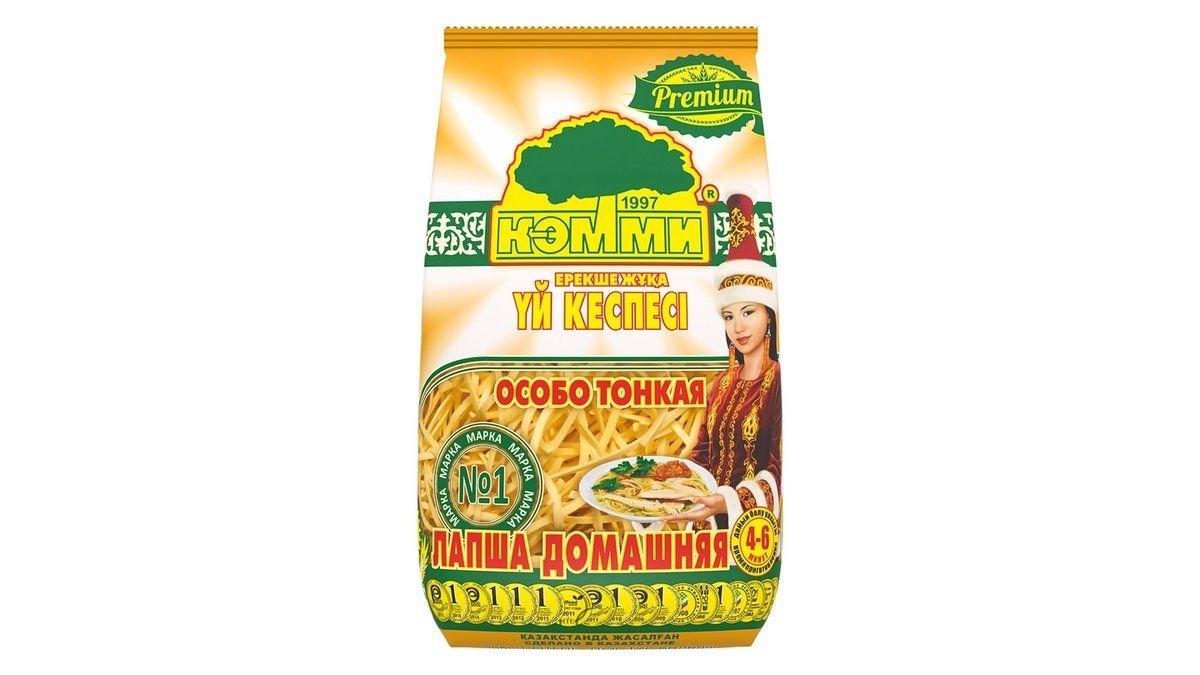 Лапша КЭММИ Домашняя особо тонкая яичная 200г м/у