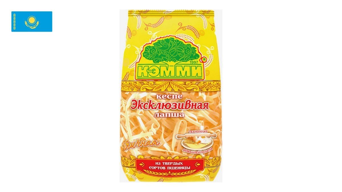 Лапша КЭММИ Эксклюзивная яичная №2 200г м/у