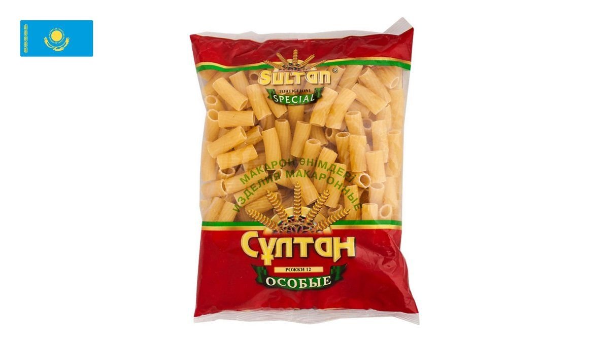 Султан, макароны султан 400 гр., рожки №12, шт.