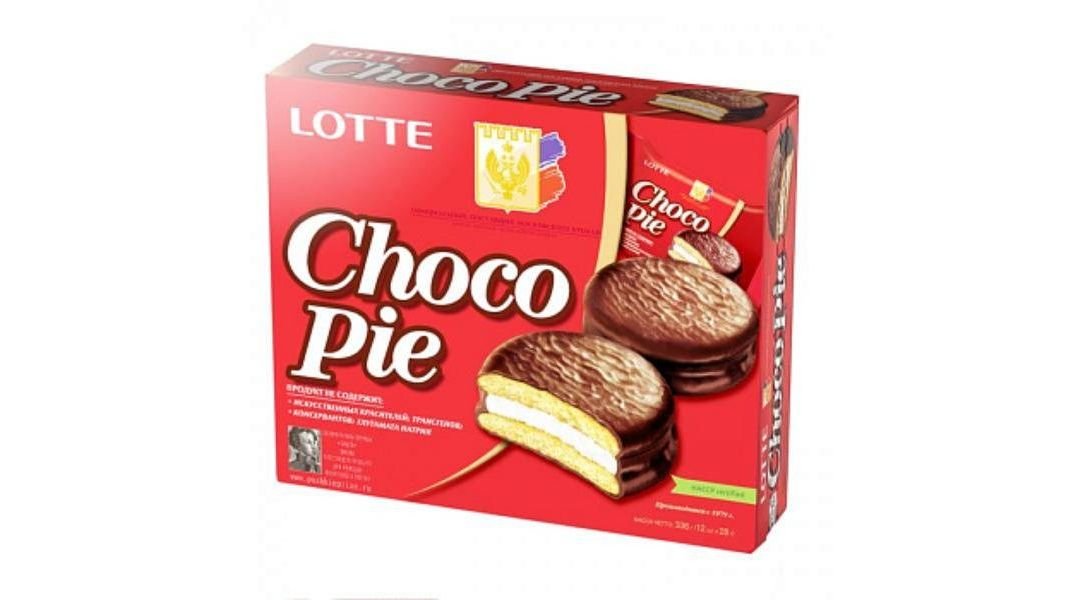 Печенье Lotte Chocolate Pie 336 г