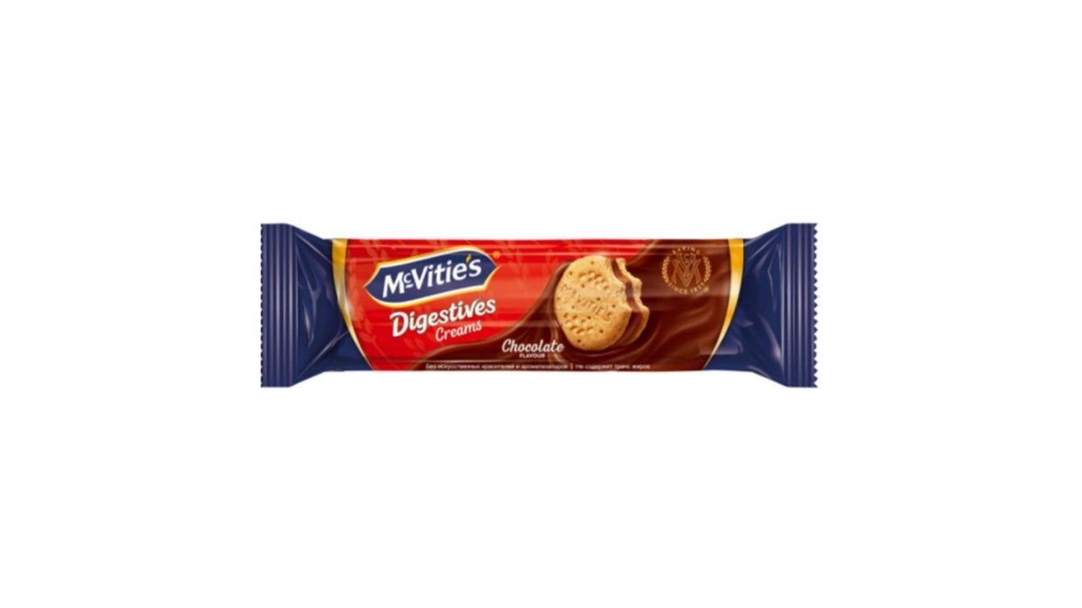 Печенье McVities Цельнозерновое шоколадное 90 г