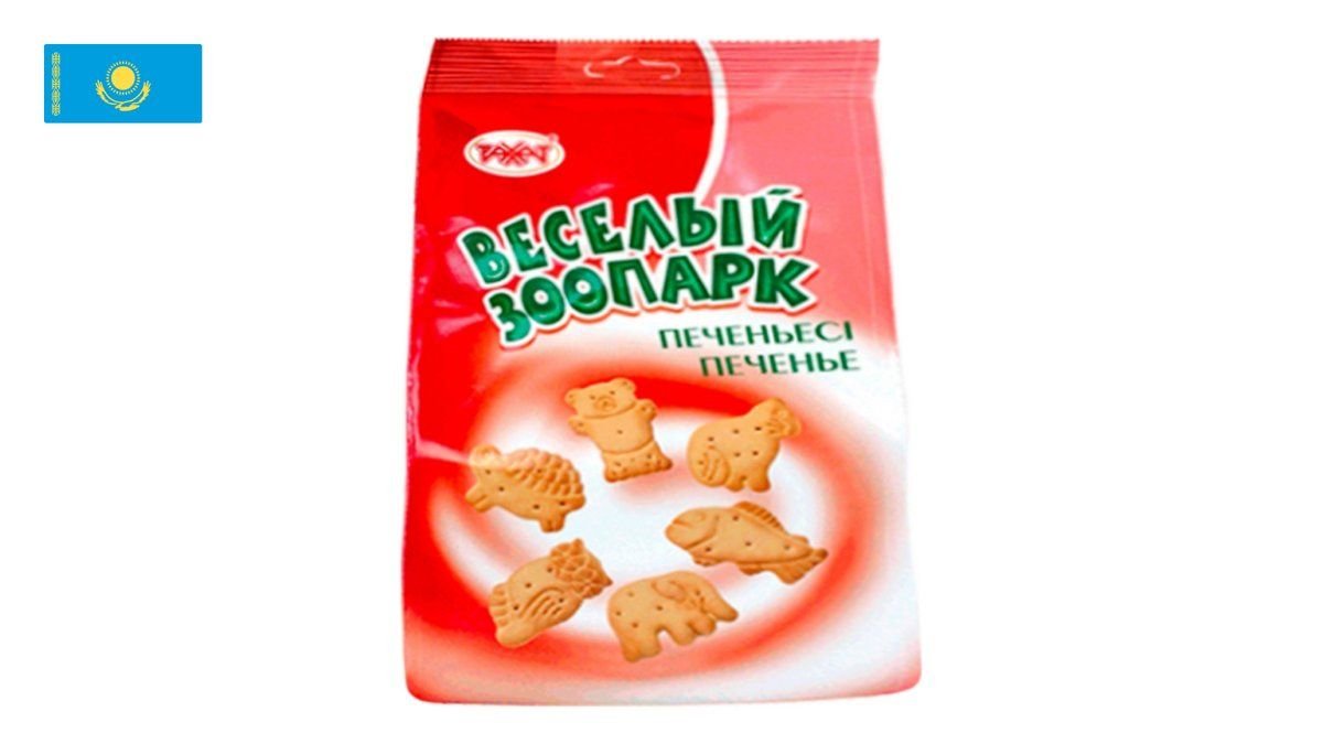 Рахат печенье, печенье рахат 350 гр., зоопарк, шт.