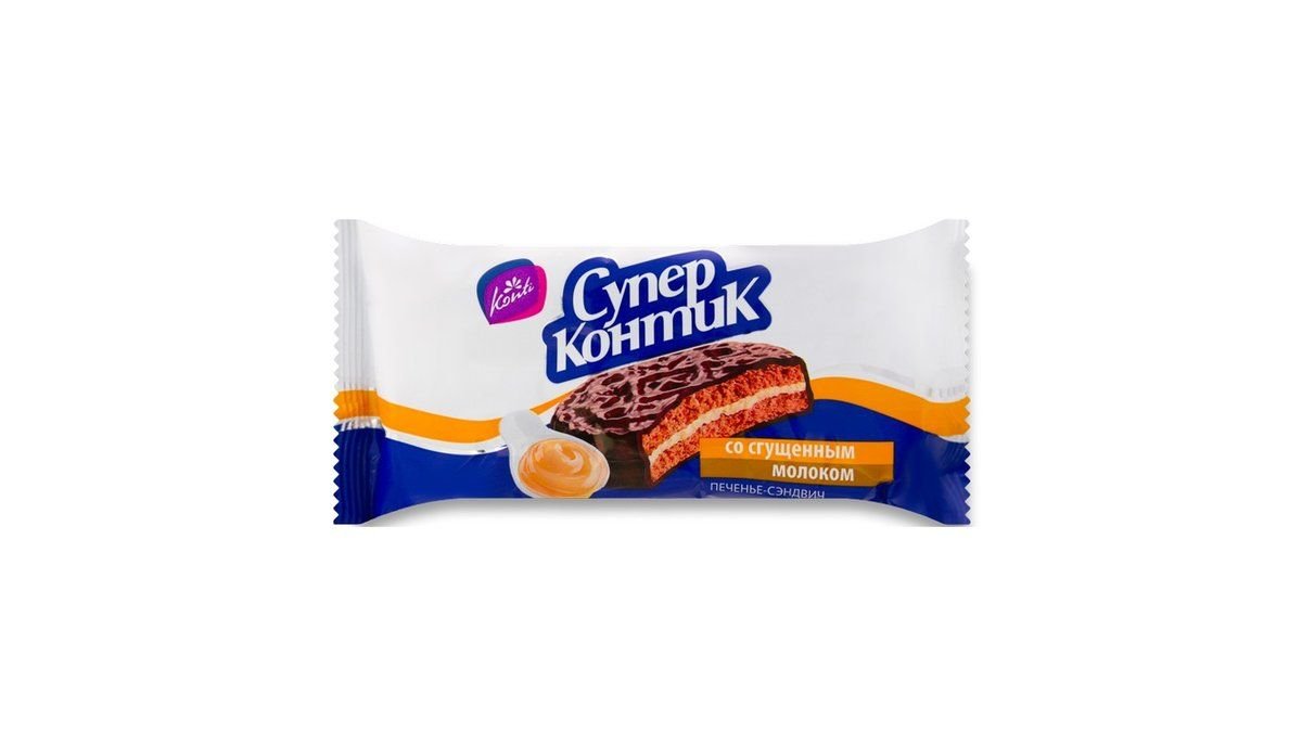 Печенье конти 100гр сгущенное молоко