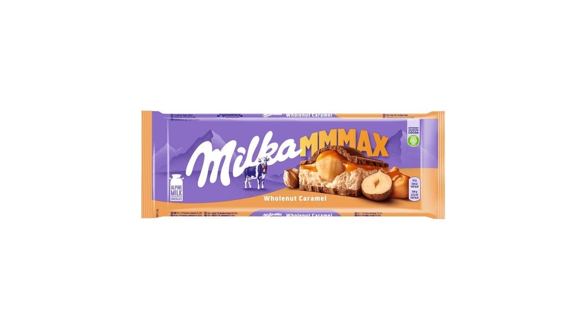 Шоколад Milka Молочный карамель / цельный фундук 300 г