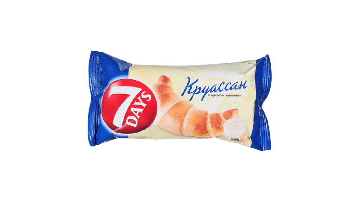 Мини круассаны 7 Days ваниль 65 г