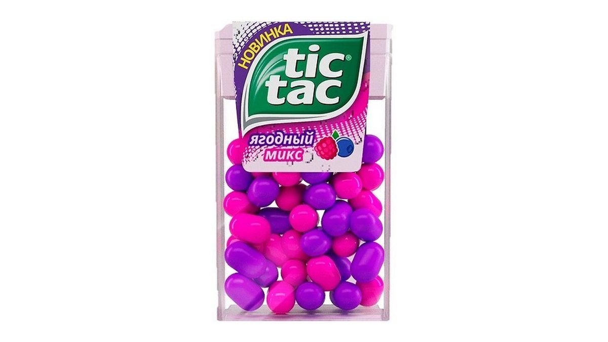Драже TIC TAC Ягодный микс 16г п/у