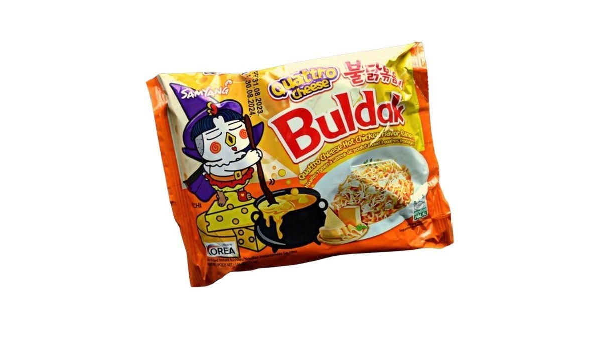 Лапша Samyang hot chicken ramen quattro cheese 145 г