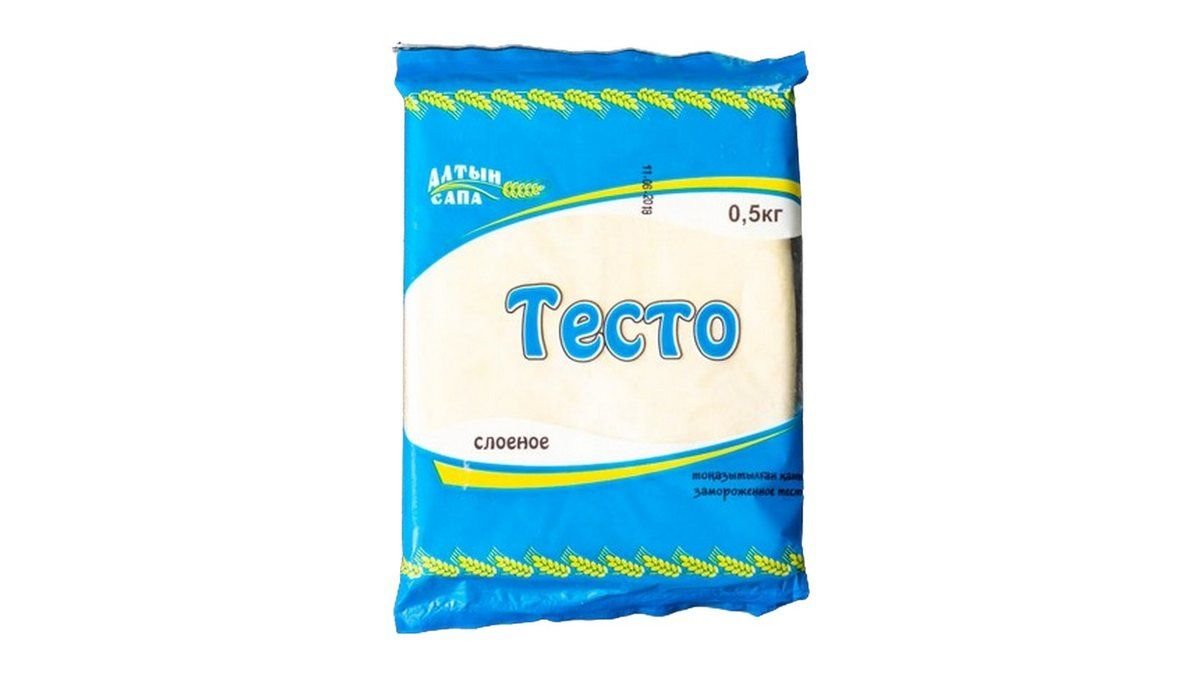 Тесто алтын сапа 500гр слоеное