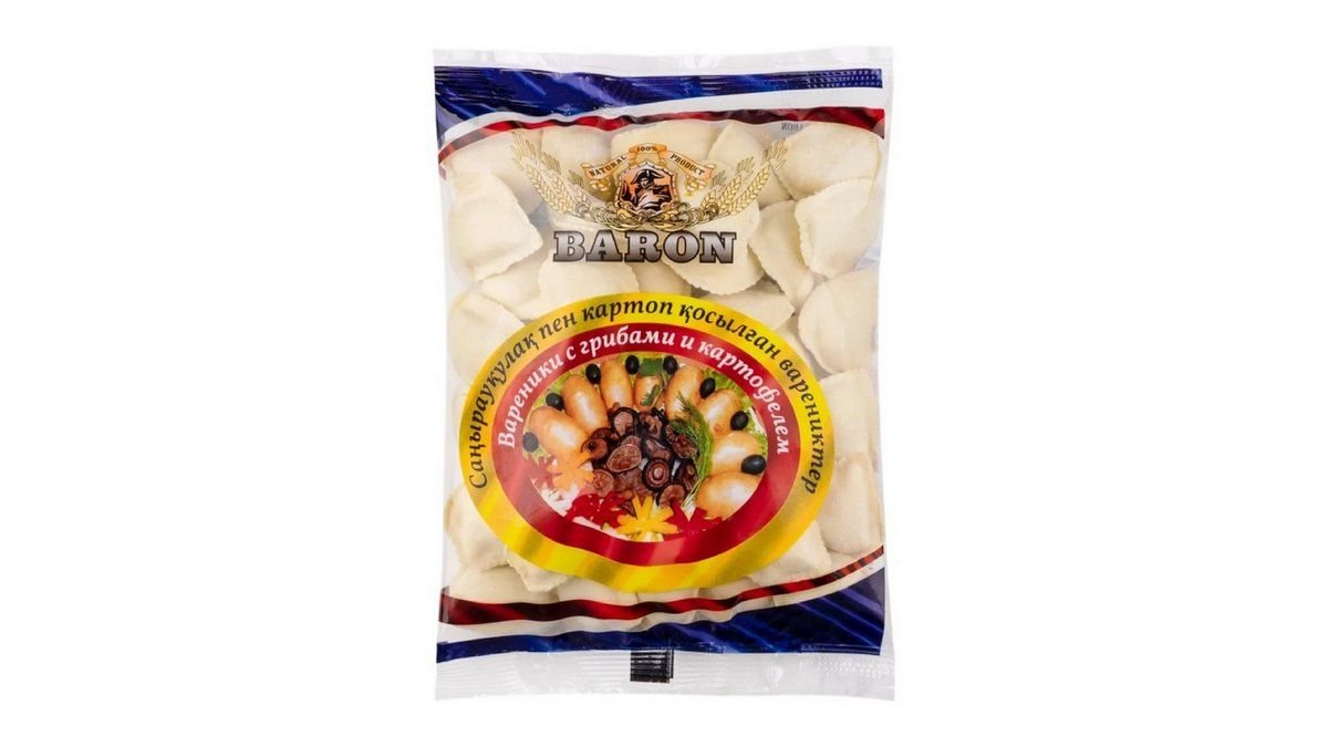 Вареники Baron с картофелем и грибами 400 г