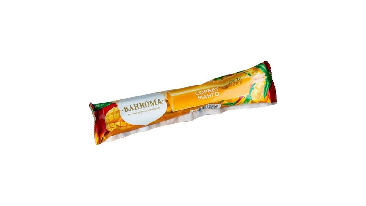 Мороженое food one 68гр bahroma сорбет манго