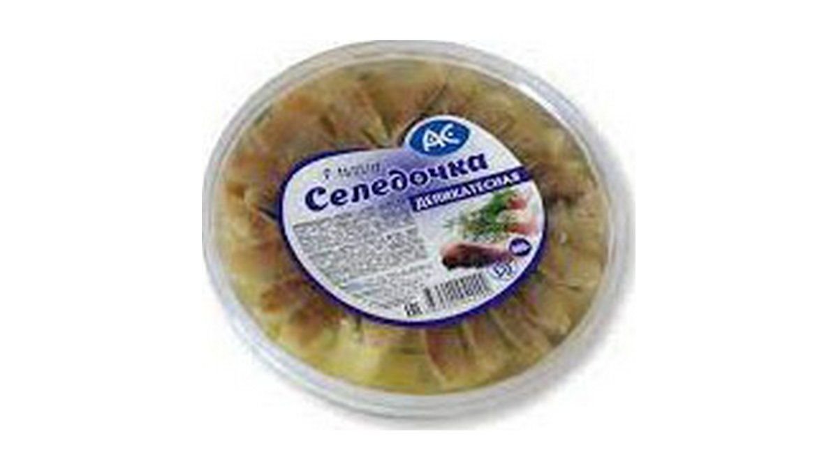 Ас, селедочка ас 500 гр., деликатесная в масле, шт.