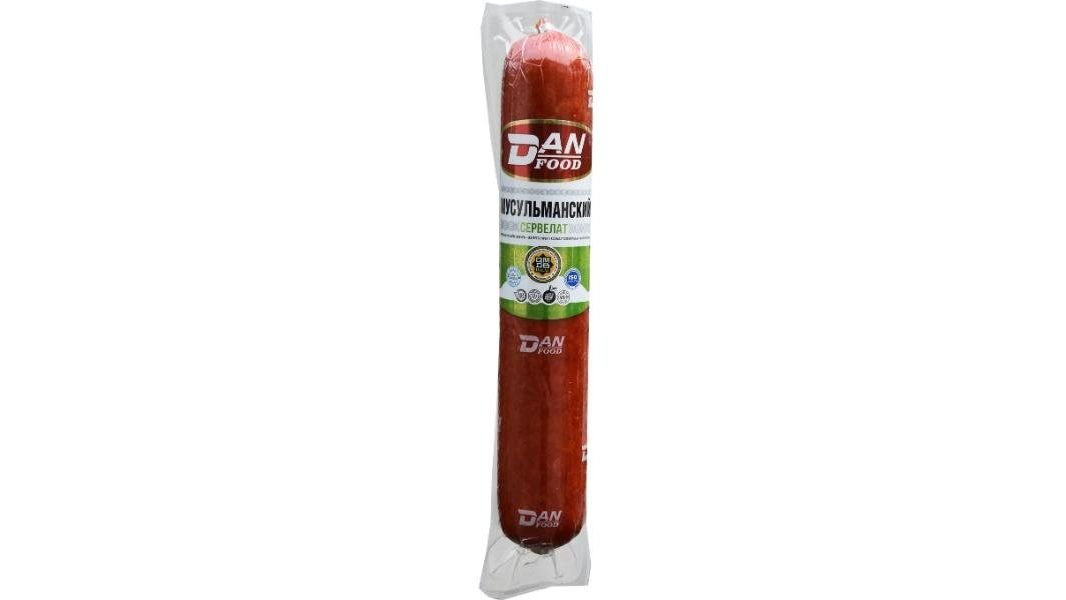 Колбаса Dan Food Сервелат мусульманский 600 г