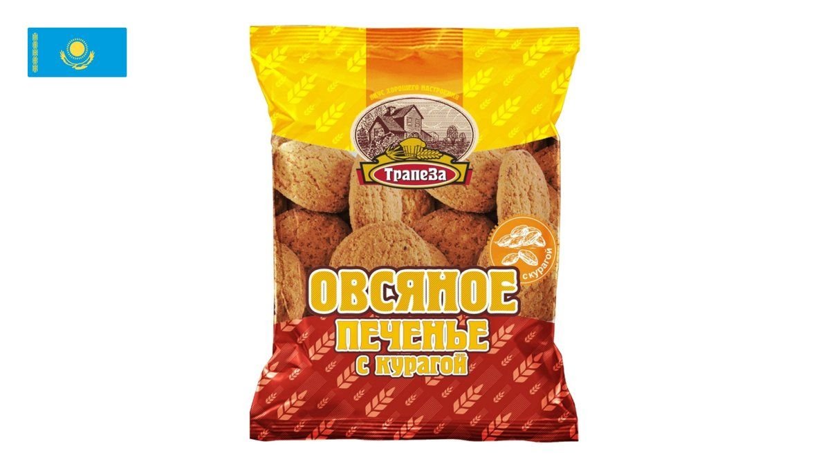 Печенье Трапеза овсяное диабетическое 350г