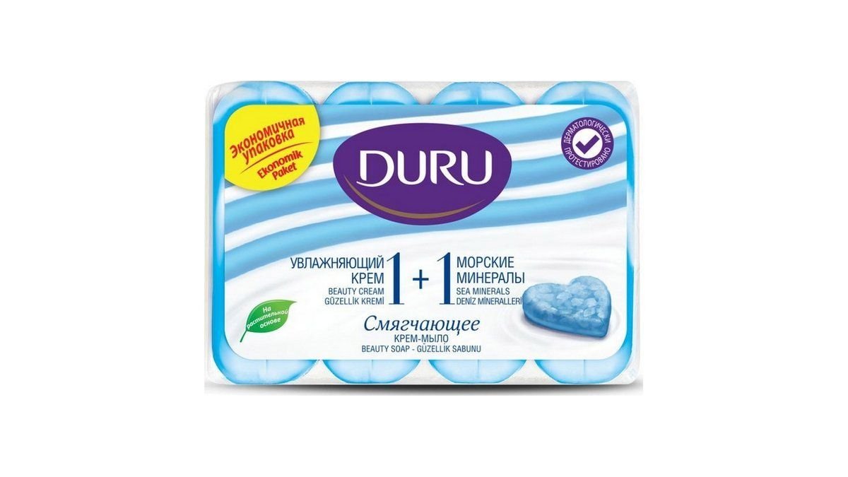 Мыло Duru Морские минералы 4 шт 80 г