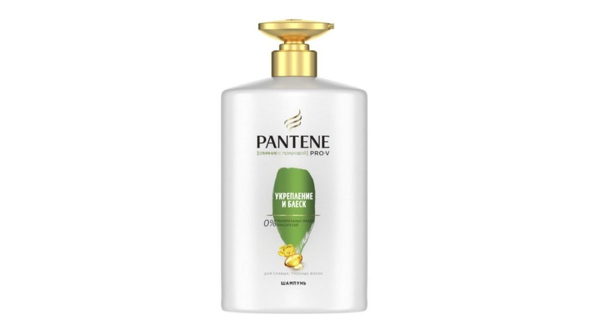 Шампунь Pantene Укрепление и блеск 900 мл