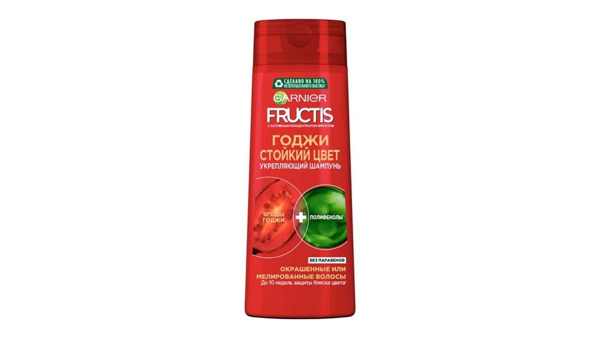 Шампунь FRUCTIS Годжи Стойкий цвет 400мл п/у