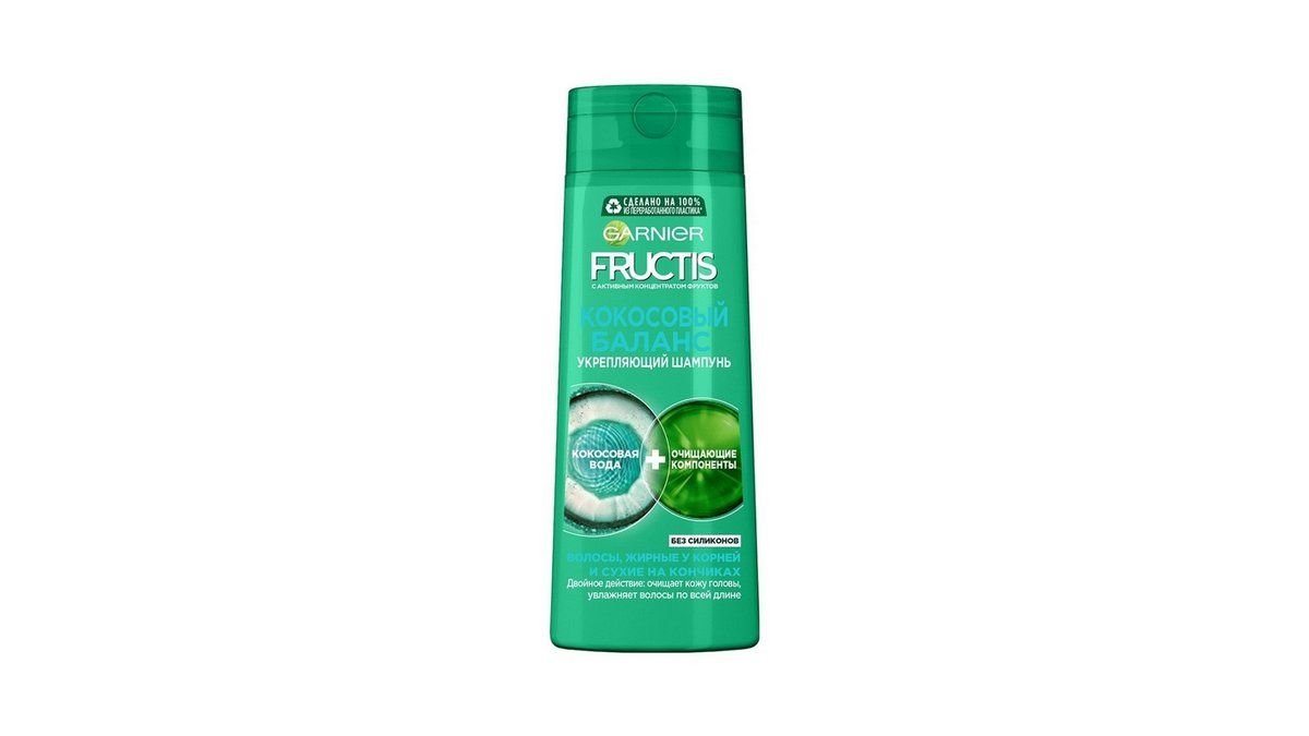 Garnier Fructis Шампунь кокосовый баланс 400 мл