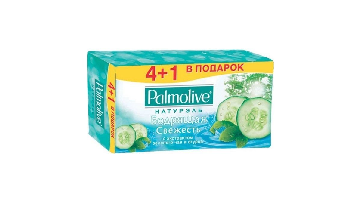 Мыло Palmolive Зеленый чай и огурец 5 шт 70 г