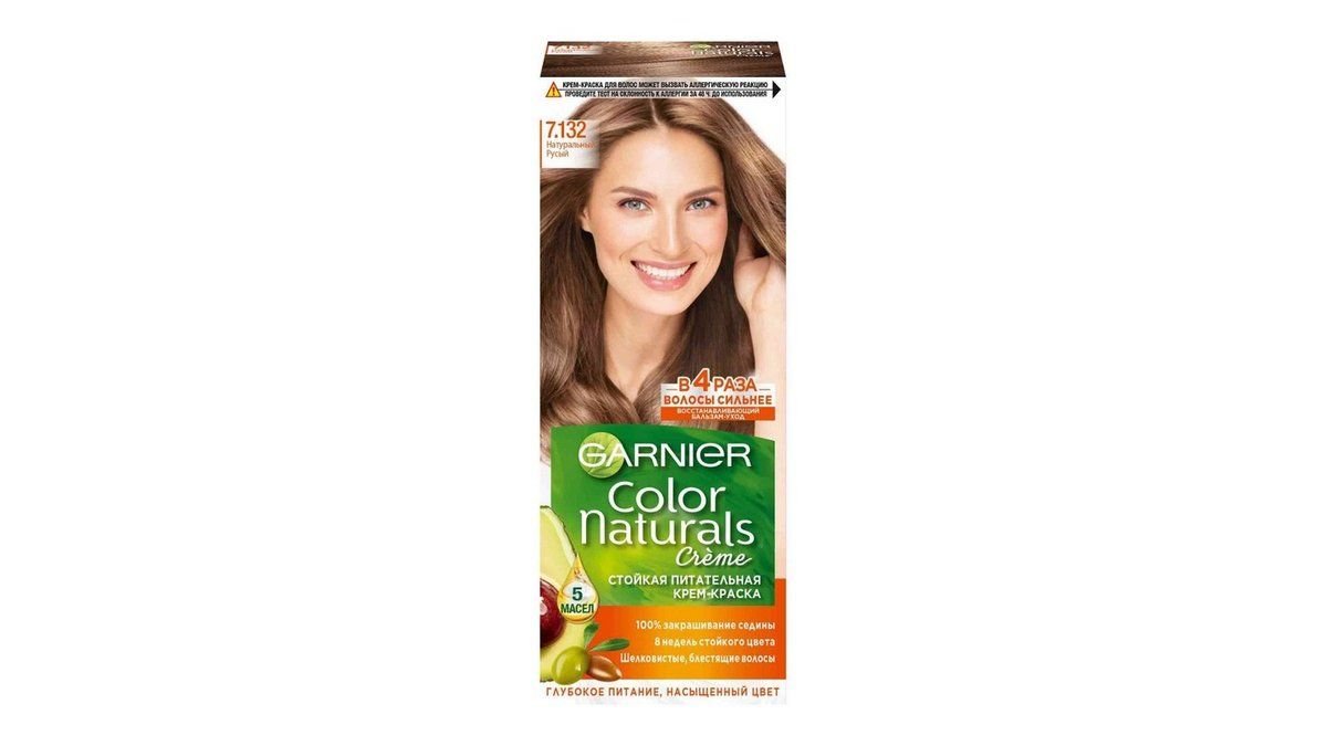 Краска Garnier Color naturals 7.132 натур русый