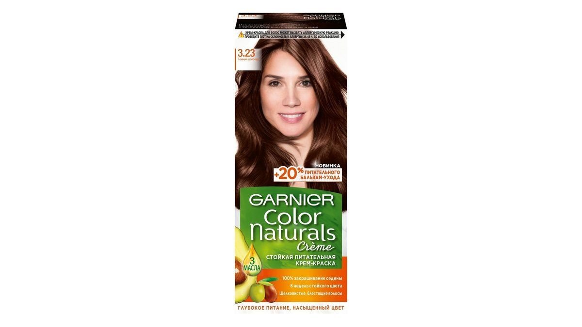 Краска Garnier Naturals 3.23 Шоколадный кварц