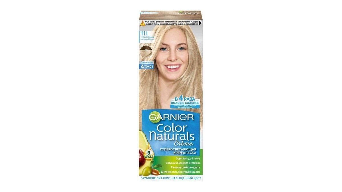 Краска Garnier Color naturals 111 платин блонд