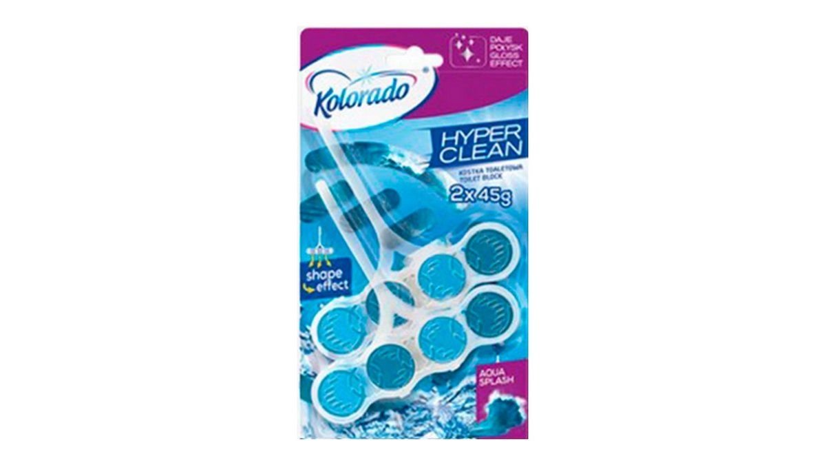Туалетный блок Kolorado Aqua Splash 2x45 г