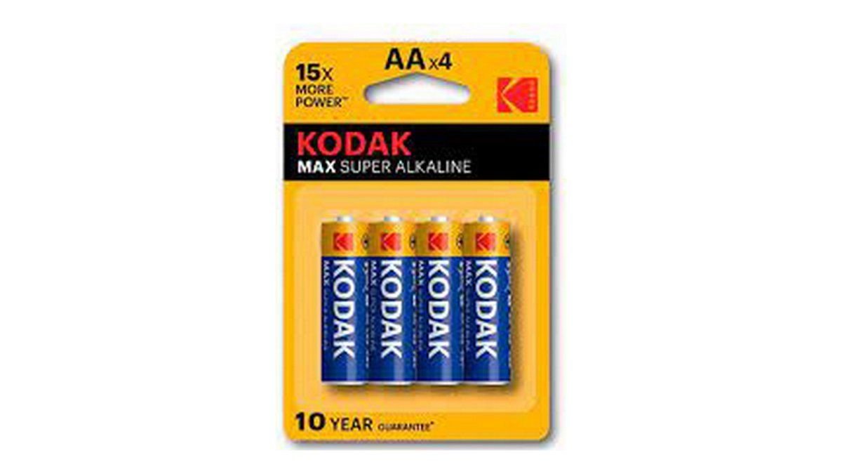Батарейки Kodak Max Lr6 AA 4 шт