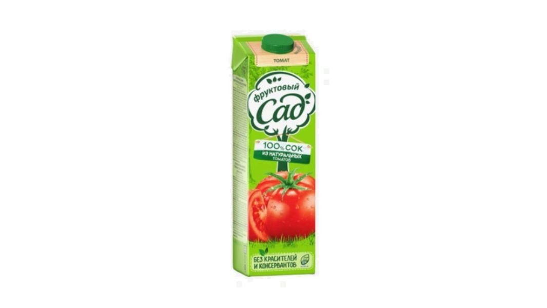 Сок Фруктовый Сад томатный 0,95 л