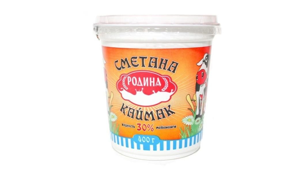 Сметана РОДИНА 30% 400г п/у