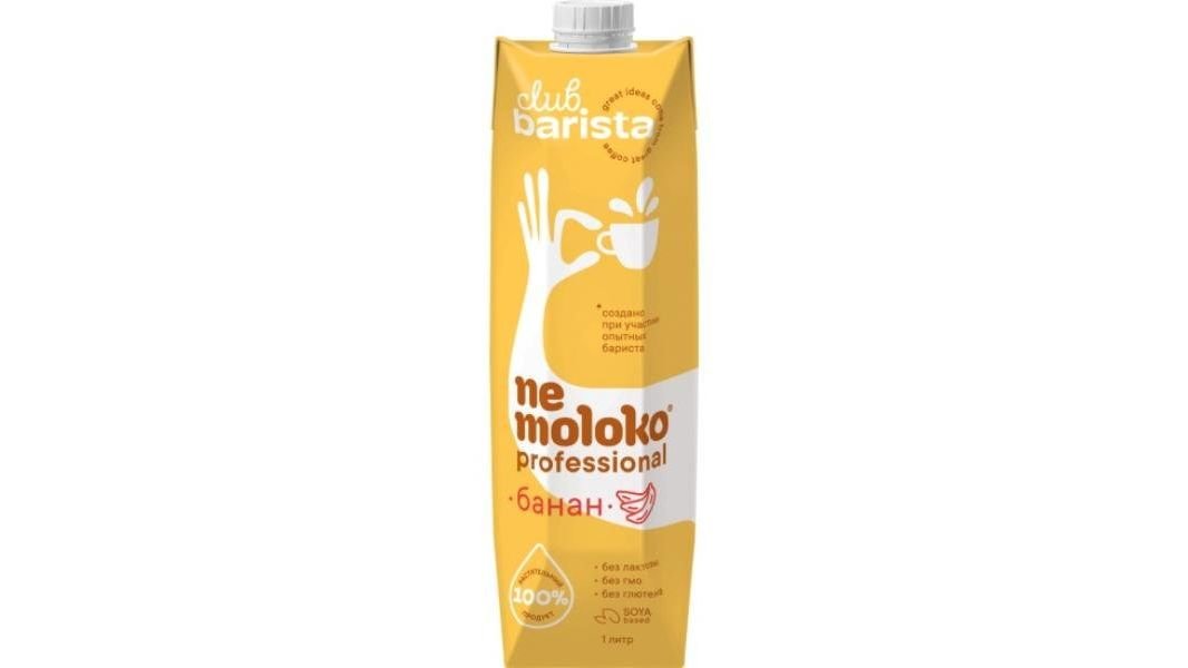 Напиток соевый Nemoloko с бананом обогащ витаминами минералами 1000мл