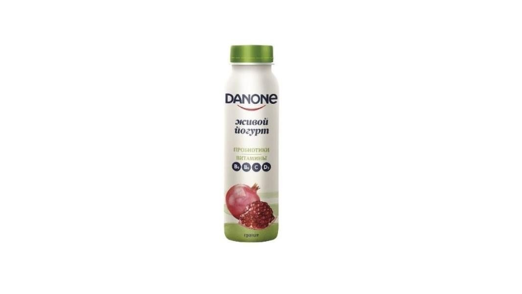 Йогурт питьевой Danone гранат 1,2%, 270г