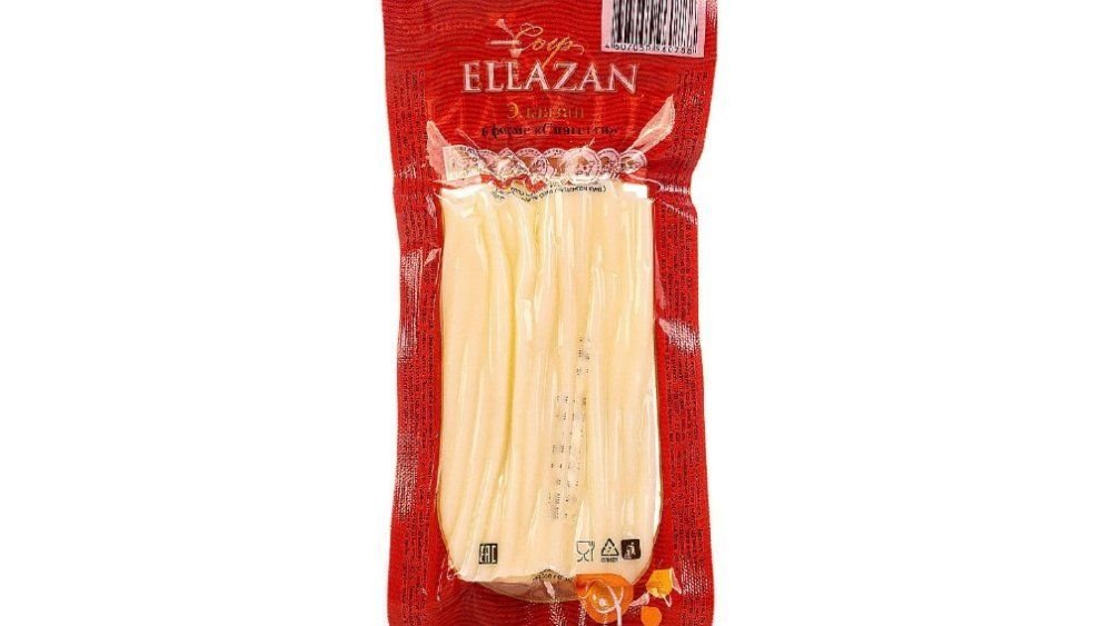 Сыр ELLAZAN Чечил копченый Спагетти 40% 70г