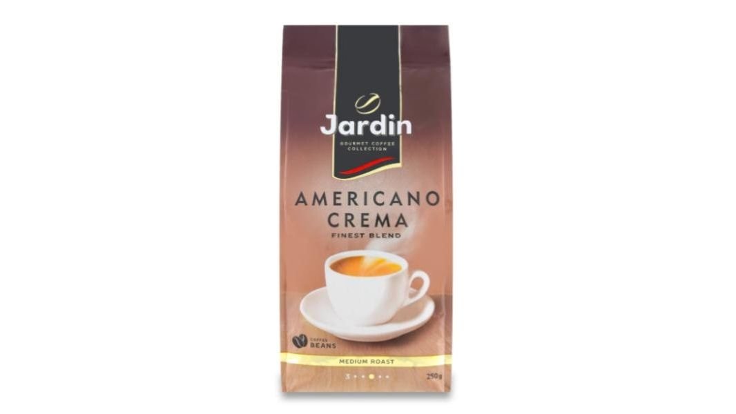 Кофе Jardin americano crema зерн 250г мяг/упак