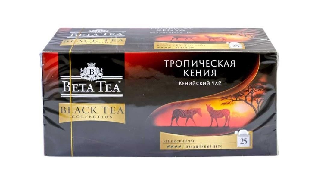 Чай Beta тропикал кения черный 1,8г*25пак
