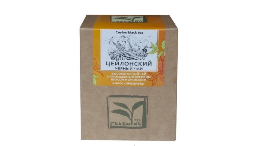 Чай Charming tea черный orange цейлонский 100г