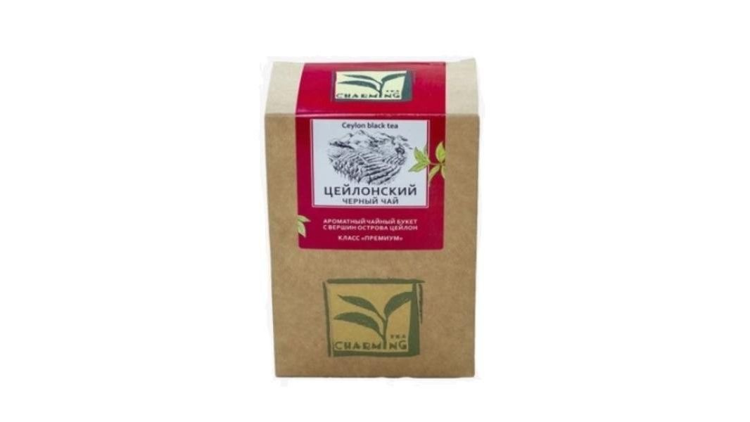 Чай Charming tea черный цейлонский pekoe 180г